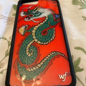 Wildflower iPhone case fits 6+,7+,8+